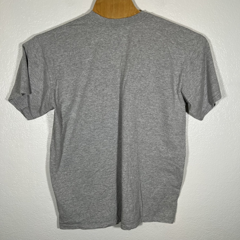 Nike Oregon Ducks Band T Shirt Men's Size Large Gray Green Center Swoosh - Picture 3 of 6